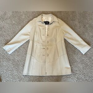Vintage Leather Factory women’s coat. Size 32